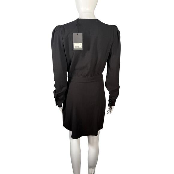 NWT The Kooples $385 Wrap Dress (French Size 1) $385 MRSP - Picture 4 of 10
